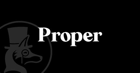 Proper brands. Things To Know About Proper brands. 
